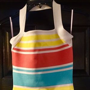 Herve Ledger mini halter dress 👗